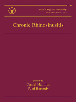 cover image of Chronic Rhinosinusitis
